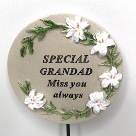 Grandad Round Lily Stick 36cm