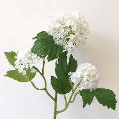 White Allium Spray 44cm