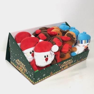 12 x Assorted Christmas Soft Toys