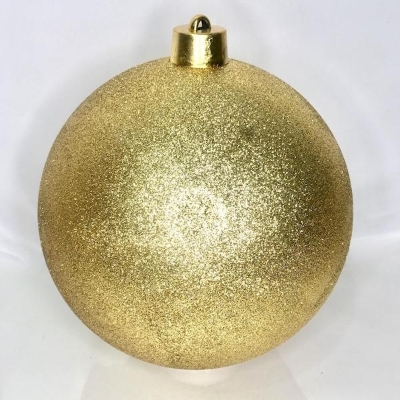Gold Glitter Bauble 30cm