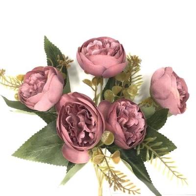 Lilac Open Peony Bush 28cm