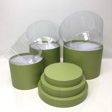 green hat box