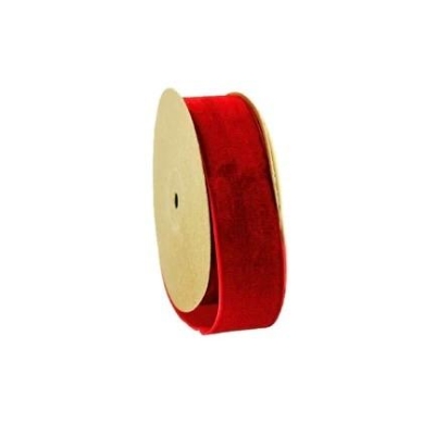 Red Velvet Ribbon 38mm