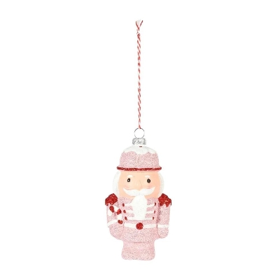 Pink Soldier & Candy Cane 12cm