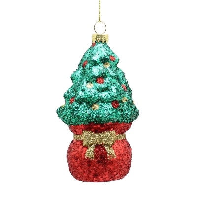 Sparkly Christmas Tree 10cm