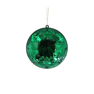 Round Green Decoration 10cm