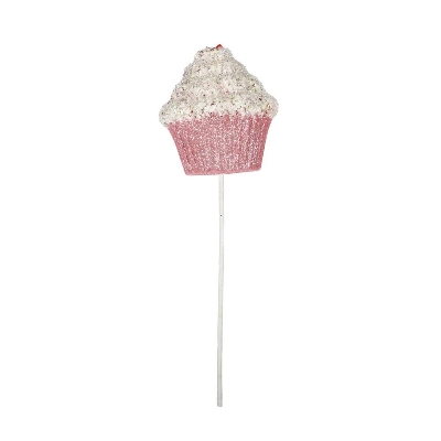Pink Cupcake Pick 71cm
