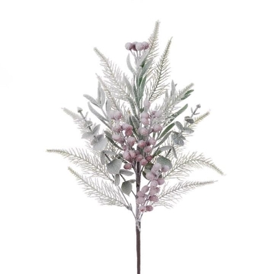 Snowy Berry Spray 66cm