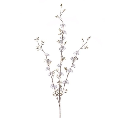 Silver Mini Flower Spray 97cm