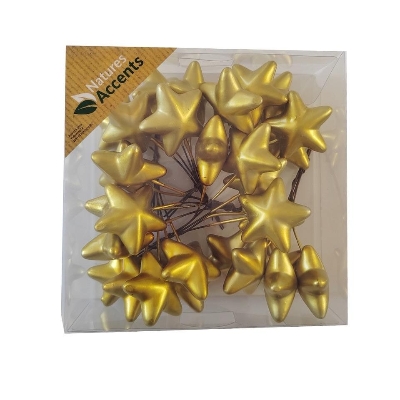 Gold Stars Box 4cm