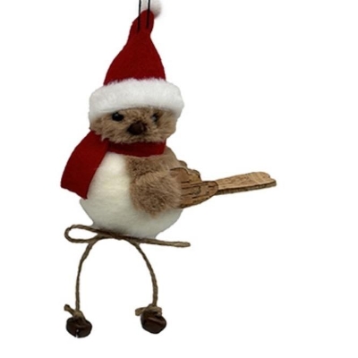 Xmas Bird Hanger 21cm