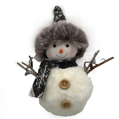 Hanging Snowman 13cm
