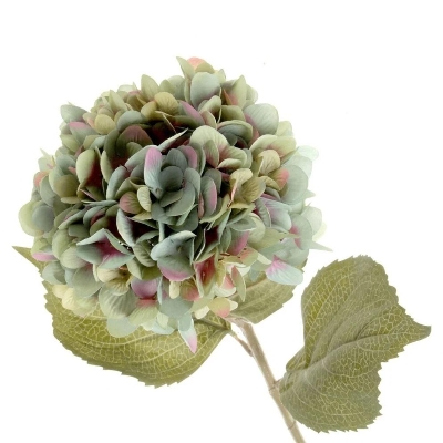 Turquoise Hydrangea 82cm