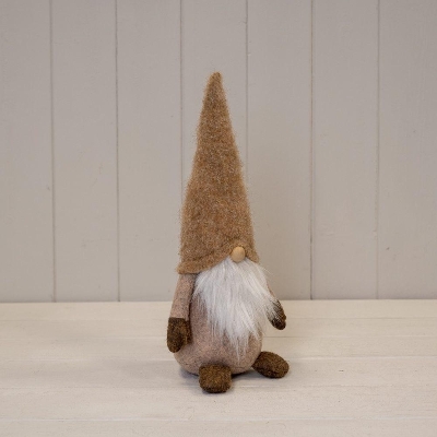 Tall Beige Wool Gonk 30cm