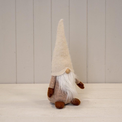 Tall Cream Wool Gonk 30cm