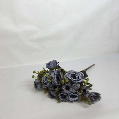 Vintage Rose & Daisy Bush 31cm