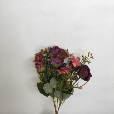 Rose & Berry Bush 28cm