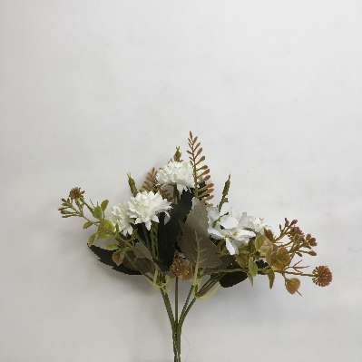 Mini Mum & Hydrangea Bush 25cm