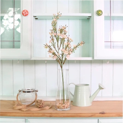 Cream-Pink Waxflower 62cm