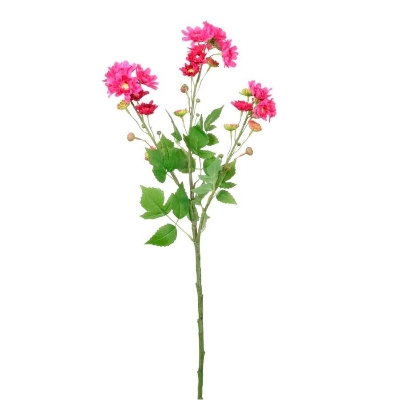 Hot Pink Chrys Spray 84cm