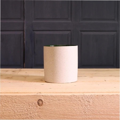 13cm Green Glazed Pot 