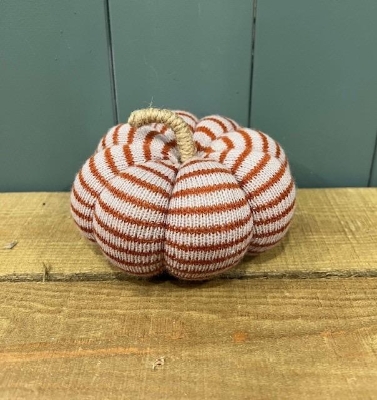 Red Striped Pumpkin 6cm