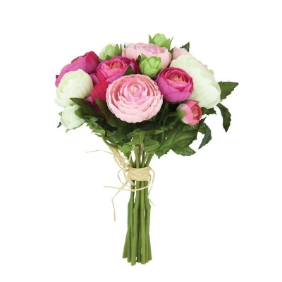 Pink Ranunculus Bundle 23cm