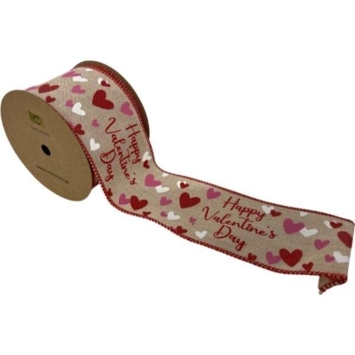 Valentines Day Ribbon 63mm