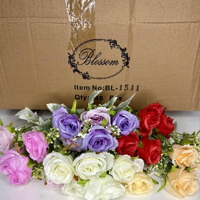 48 x Rose & Variegated Foliage Bush