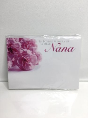 Florist Cards Nana x 6