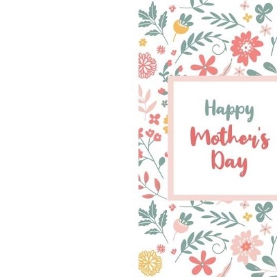 Folding Card Mother's Day 10cm