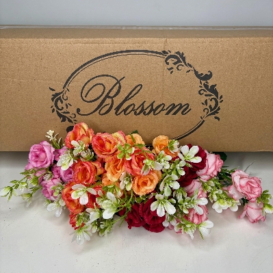 48 x Rose & Foliage Bush 33cm