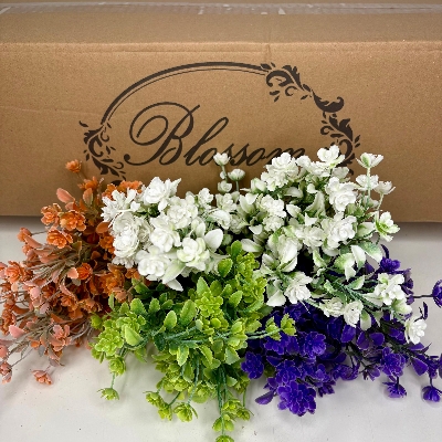 48 x Foliage & Daisy Bush 35cm