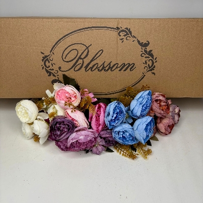 48 x Peony & Cosmos Bush 30cm