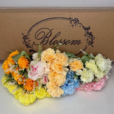 48 x Mini Carnation Bush 28cm