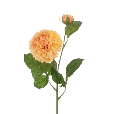 Peach Dahlia 60cm