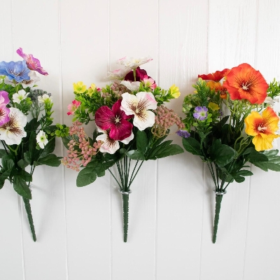 Mixed Pansy Bush 35cm