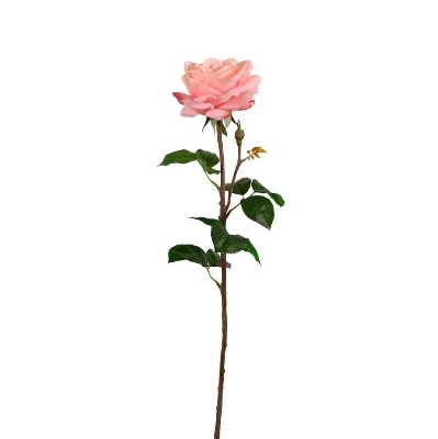Pale Pink Rose Real Touch 70cm