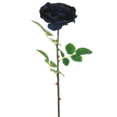 Midnight Blue Tudor Rose 74cm