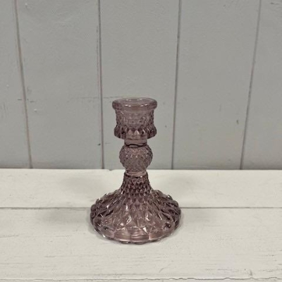 Amethyst Candlestick 10cm