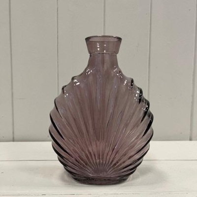 Amethyst Shell Vase 17cm