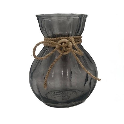 Grey Alice Vase 18cm