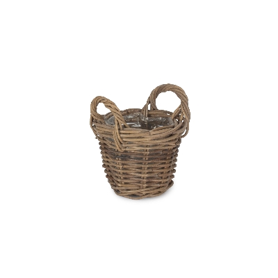 Small Rattan Plant Pot 25cm