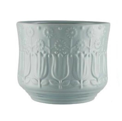 Green Flower Planter 16cm