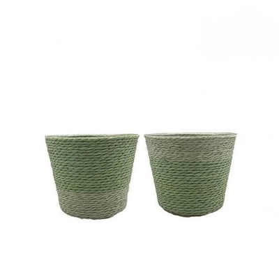 Green Rope Planter 14cm