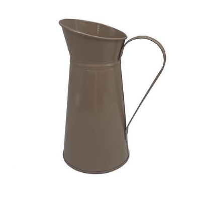 Brown Zinc Beau Jug 22cm