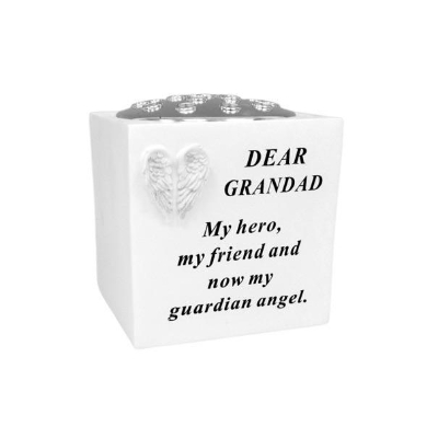 Grandad Angel Wings Pot 15cm