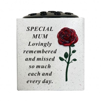 Mum Red Rose Pot 13cm