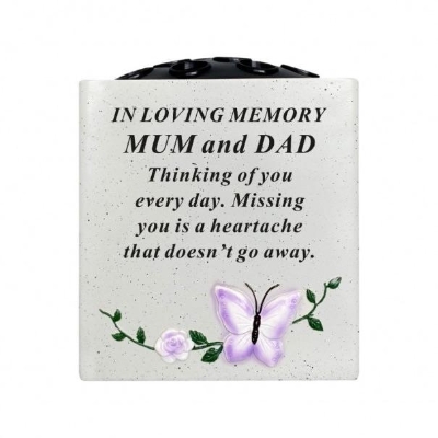 Mum & Dad Butterfly Pot 12cm