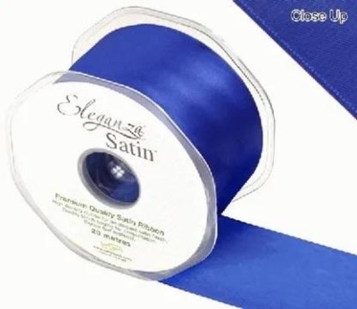 Royal Blue Satin Ribbon 50mm